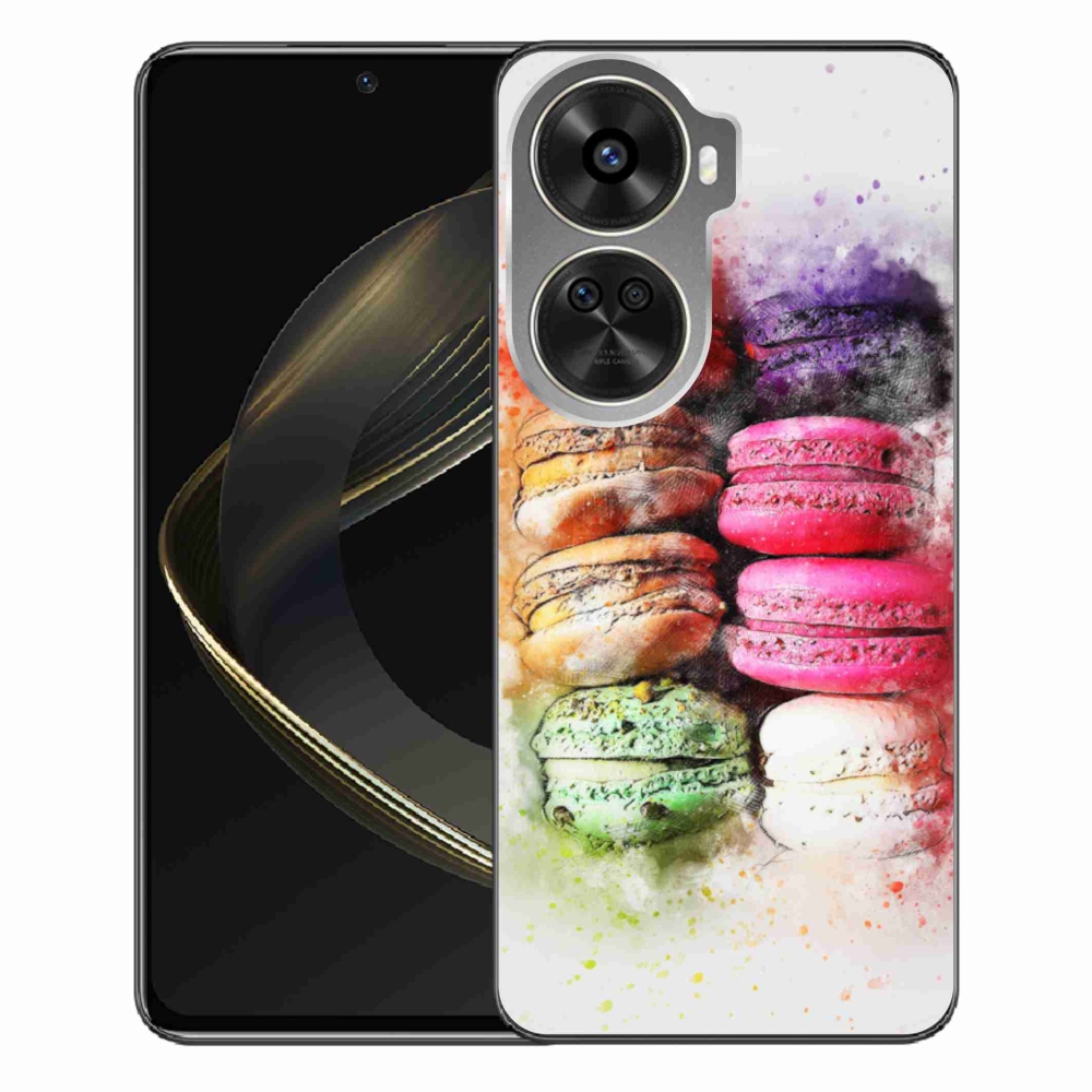 Gelový kryt mmCase na Huawei Nova 12 SE - makrónky
