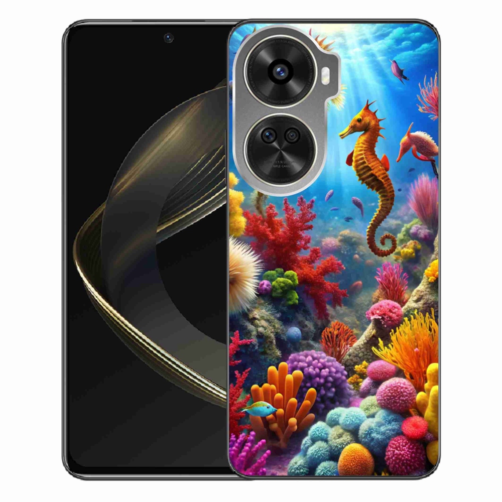 Gelový kryt mmCase na Huawei Nova 12 SE - mořský svět 3