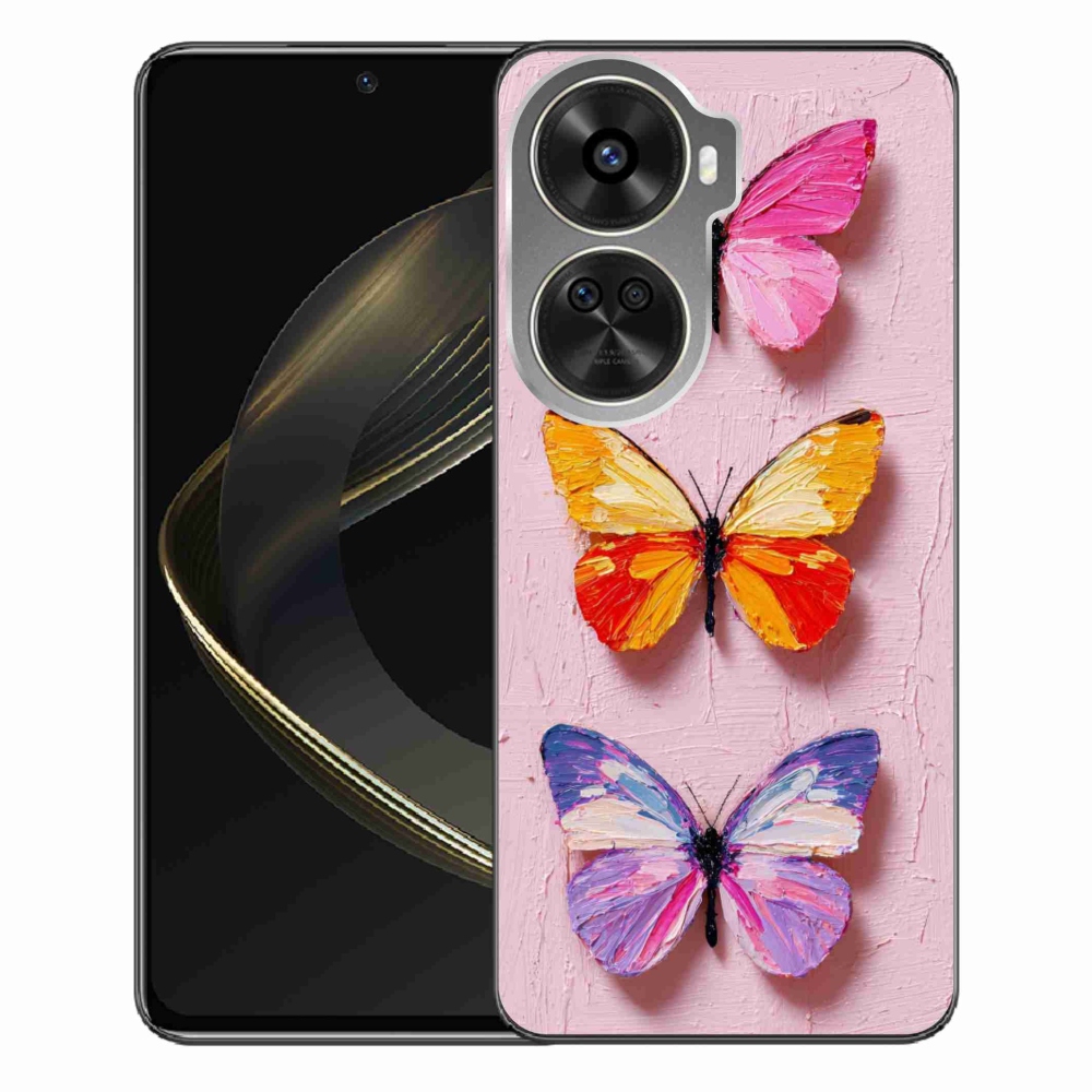 Gelový kryt mmCase na Huawei Nova 12 SE - motýlí trojice