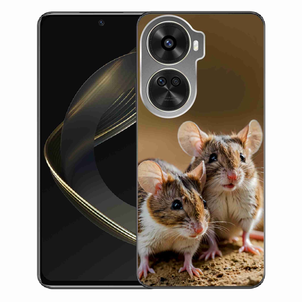 Gelový kryt mmCase na Huawei Nova 12 SE - myší duo