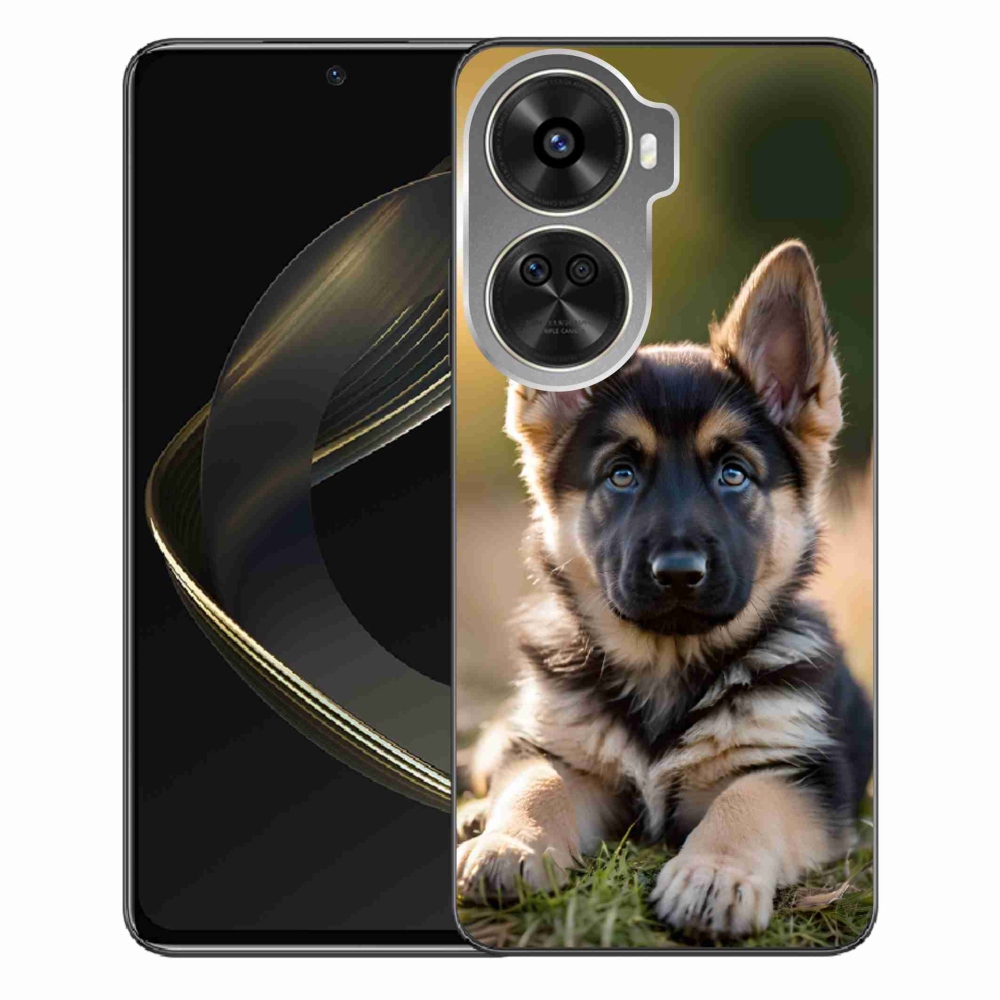 Gelový kryt mmCase na Huawei Nova 12 SE - německý ovčák v přírodě