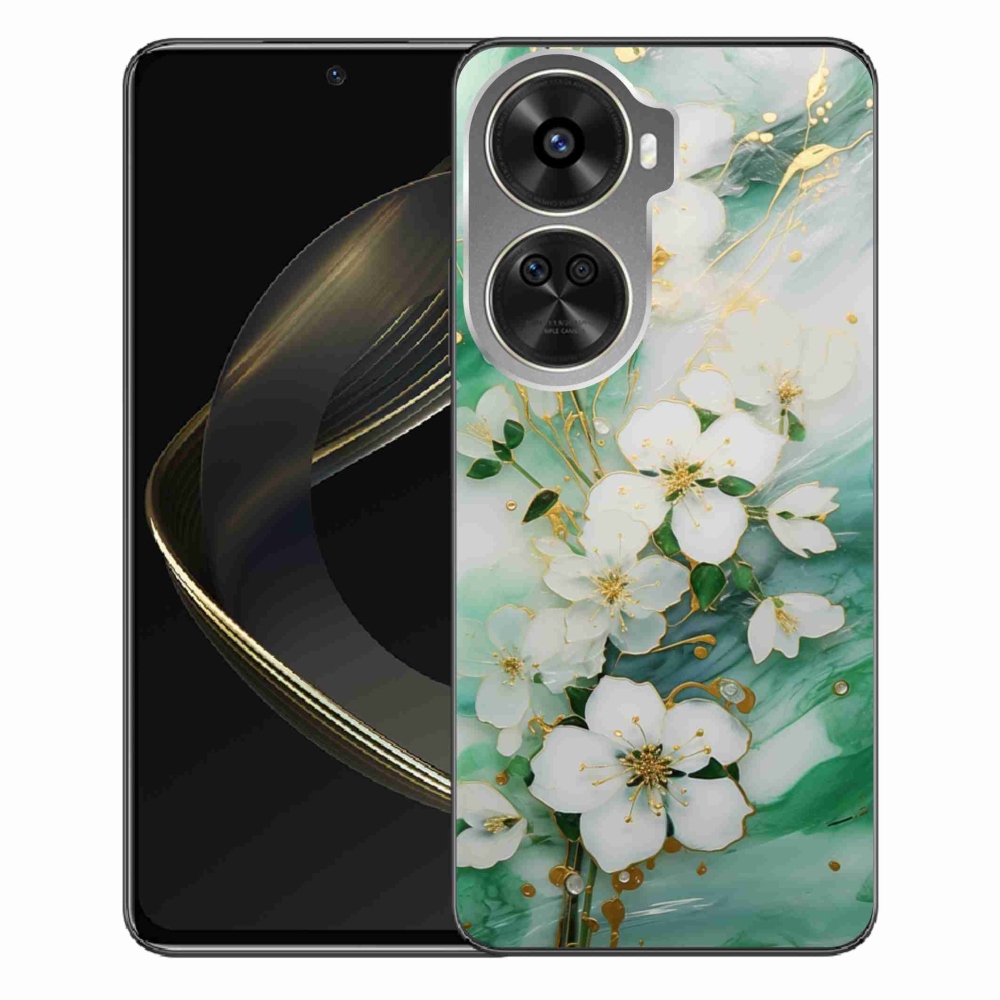 Gelový kryt mmCase na Huawei Nova 12 SE - něžné květy