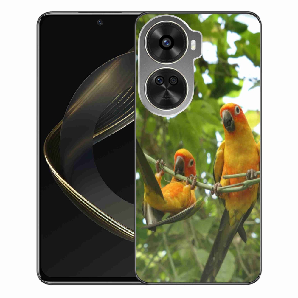 Gelový kryt mmCase na Huawei Nova 12 SE - papoušci aratingy
