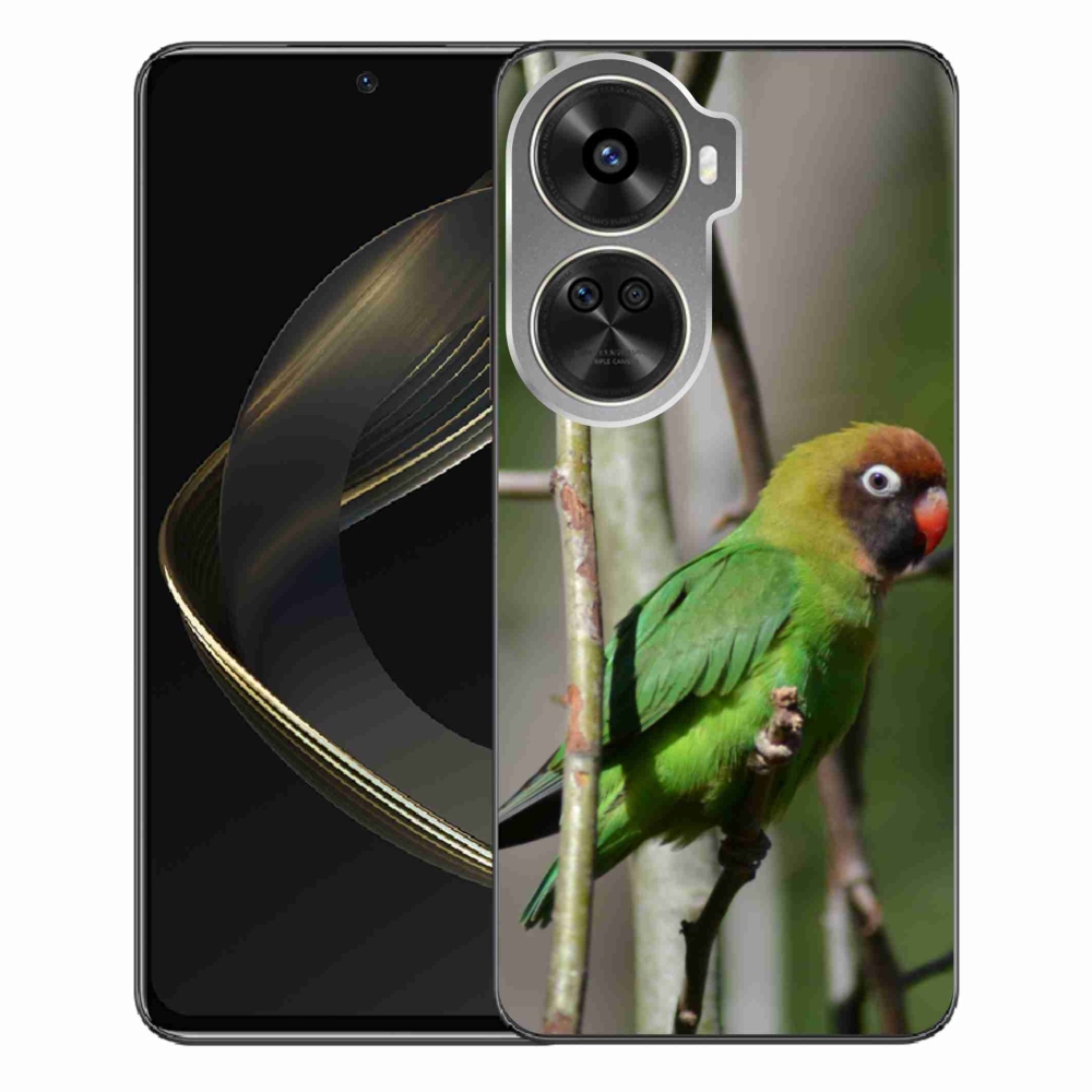 Gelový kryt mmCase na Huawei Nova 12 SE - papoušek agapornis