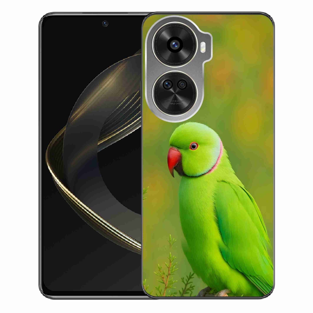 Gelový kryt mmCase na Huawei Nova 12 SE - papoušek alexandr 2