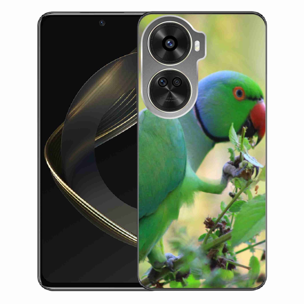 Gelový kryt mmCase na Huawei Nova 12 SE - papoušek alexandr