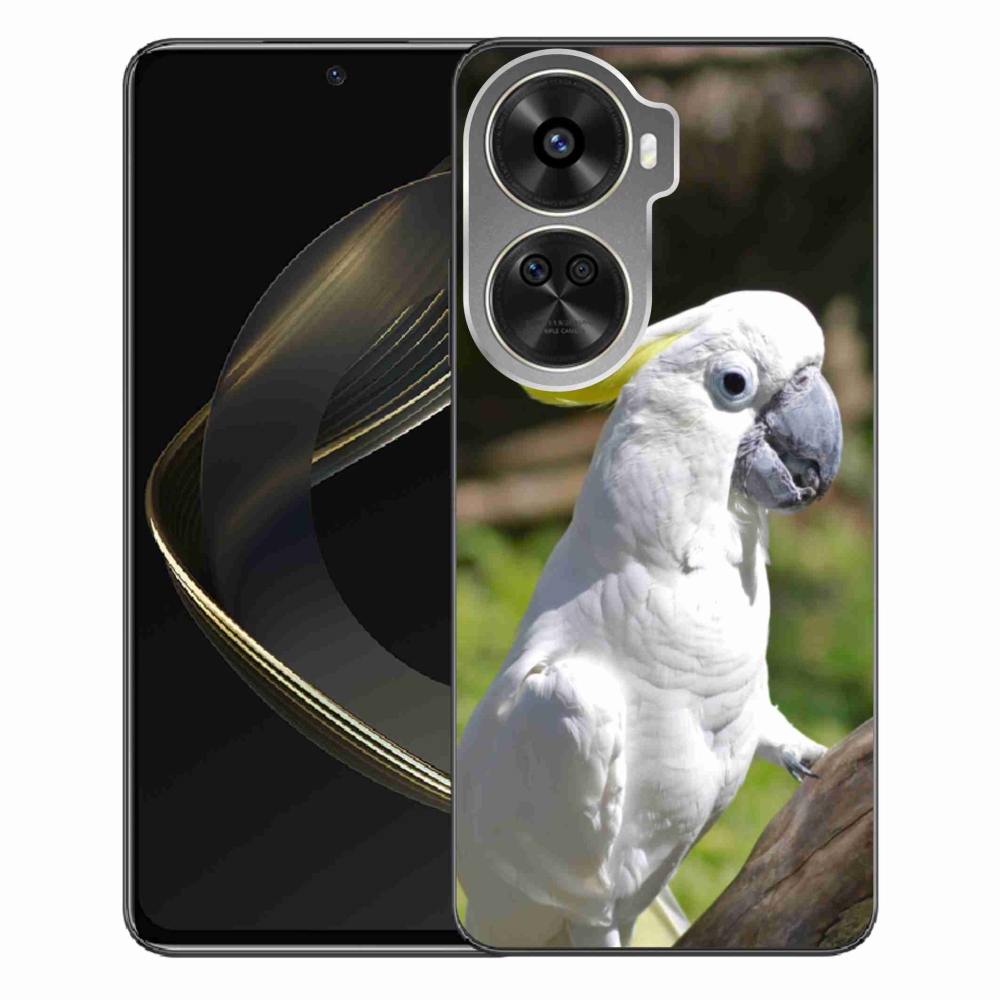 Gelový kryt mmCase na Huawei Nova 12 SE - papoušek kakadu 2
