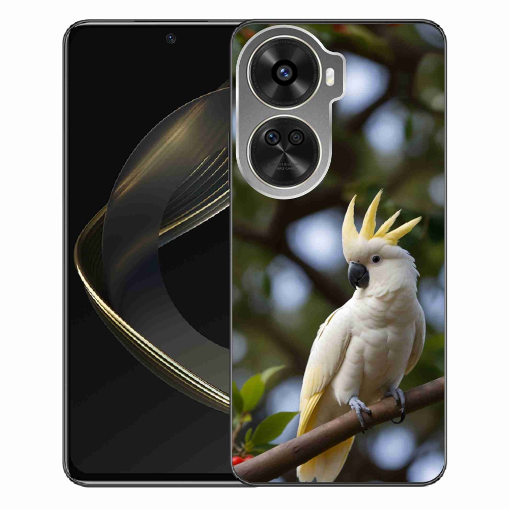 Gelový kryt mmCase na Huawei Nova 12 SE - papoušek kakadu 3