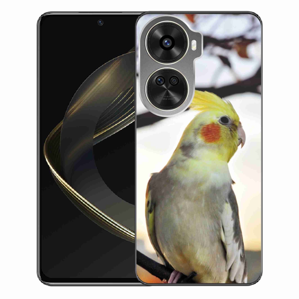 Gelový kryt mmCase na Huawei Nova 12 SE - papoušek korela