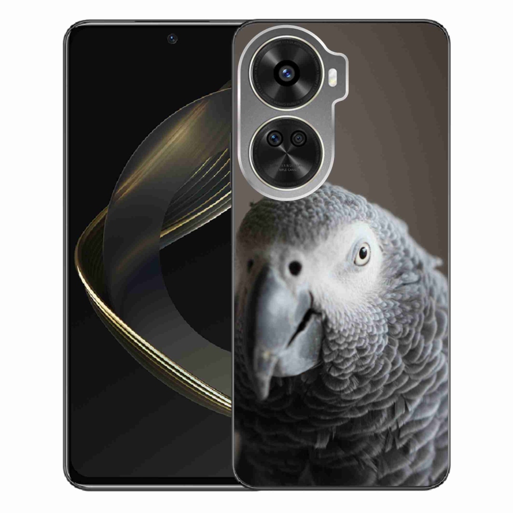 Gelový kryt mmCase na Huawei Nova 12 SE - papoušek žako 2