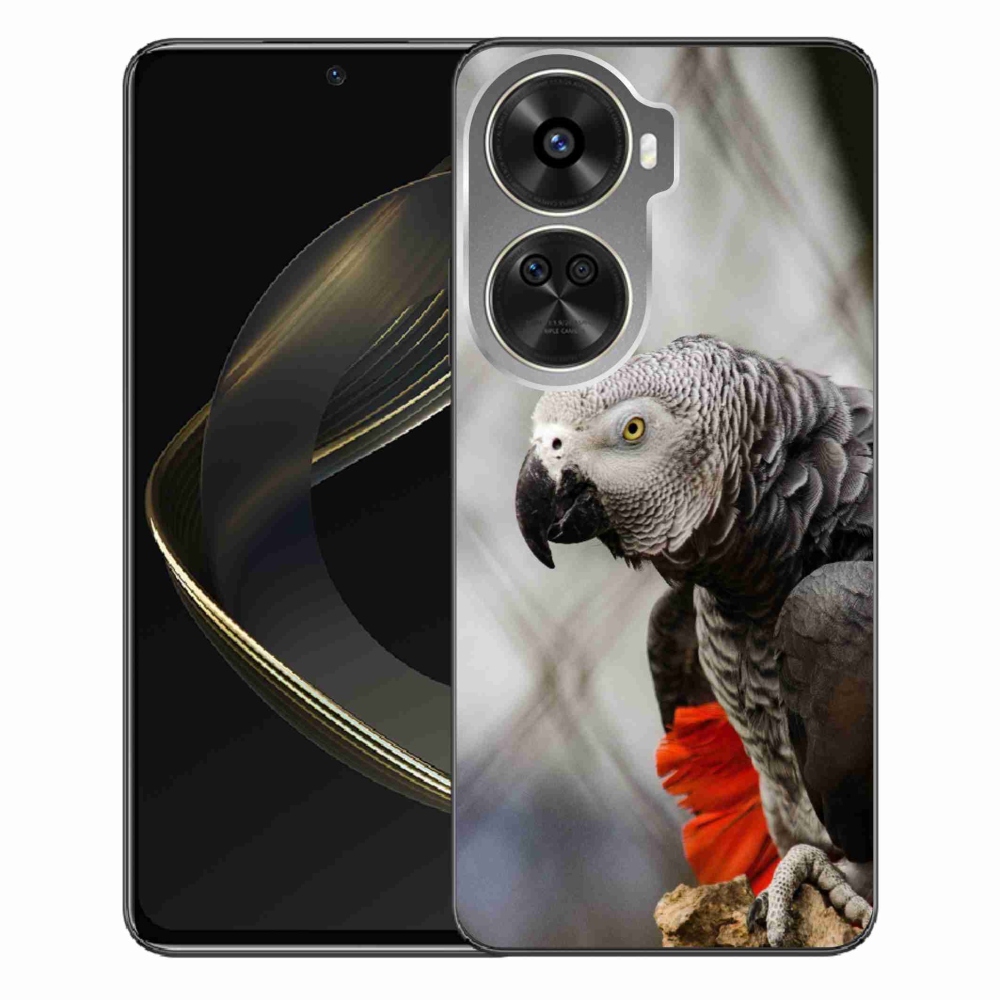 Gelový kryt mmCase na Huawei Nova 12 SE - papoušek žako 3