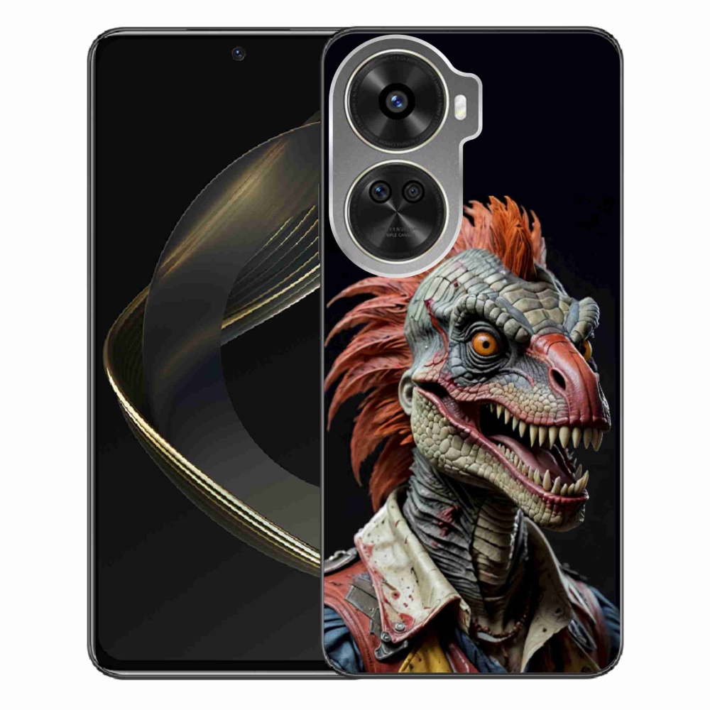 Gelový kryt mmCase na Huawei Nova 12 SE - punk dinosaurus