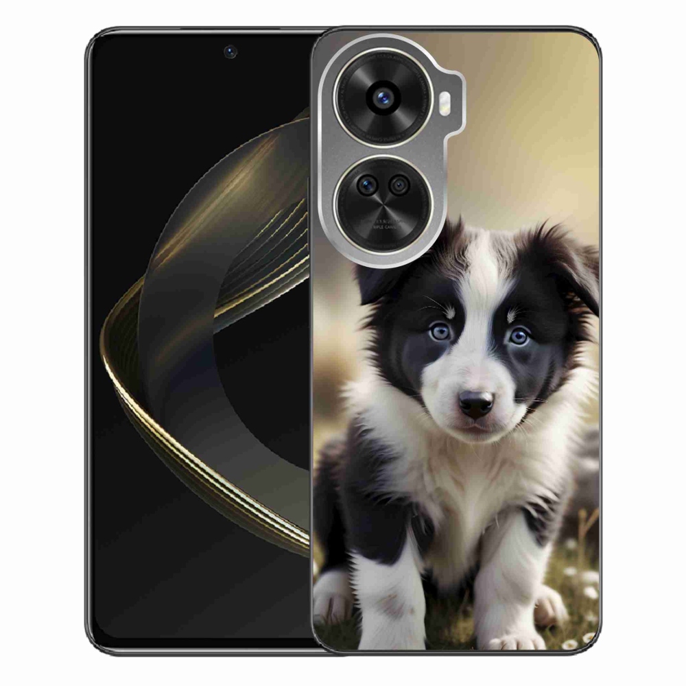 Gelový kryt mmCase na Huawei Nova 12 SE - roztomilá border kolie