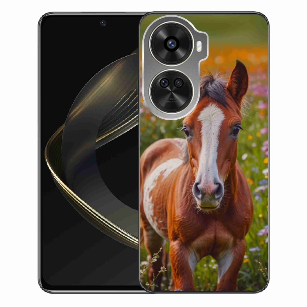 Gelový kryt mmCase na Huawei Nova 12 SE - roztomilé hříbě