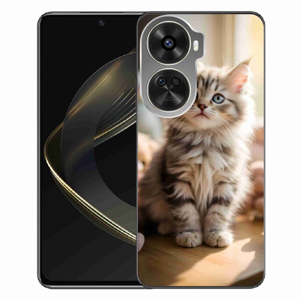 Gelový kryt mmCase na Huawei Nova 12 SE - roztomilé kotě 10