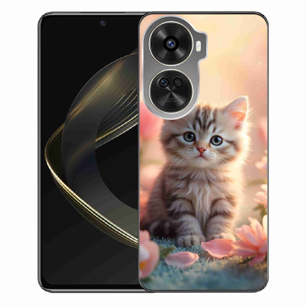 Gelový kryt mmCase na Huawei Nova 12 SE - roztomilé kotě 8