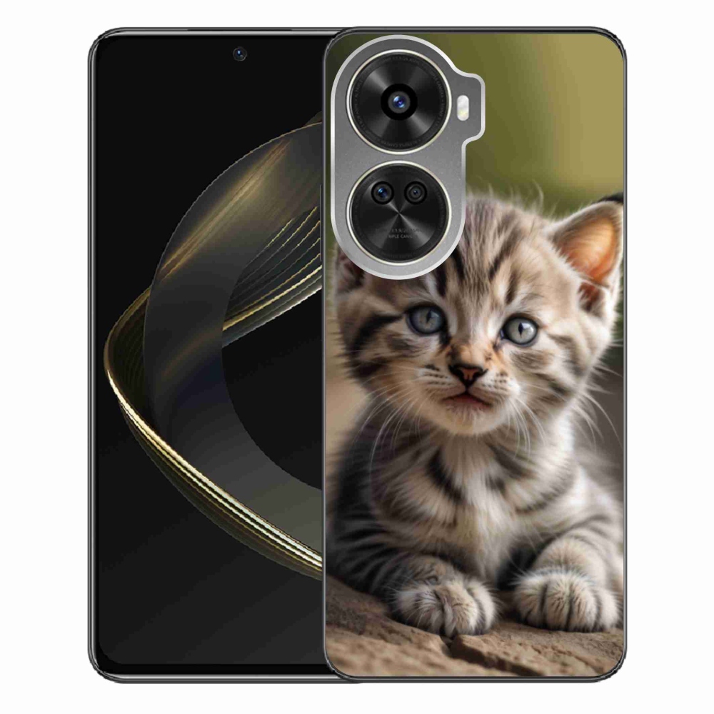 Gelový kryt mmCase na Huawei Nova 12 SE - roztomilé kotě 9