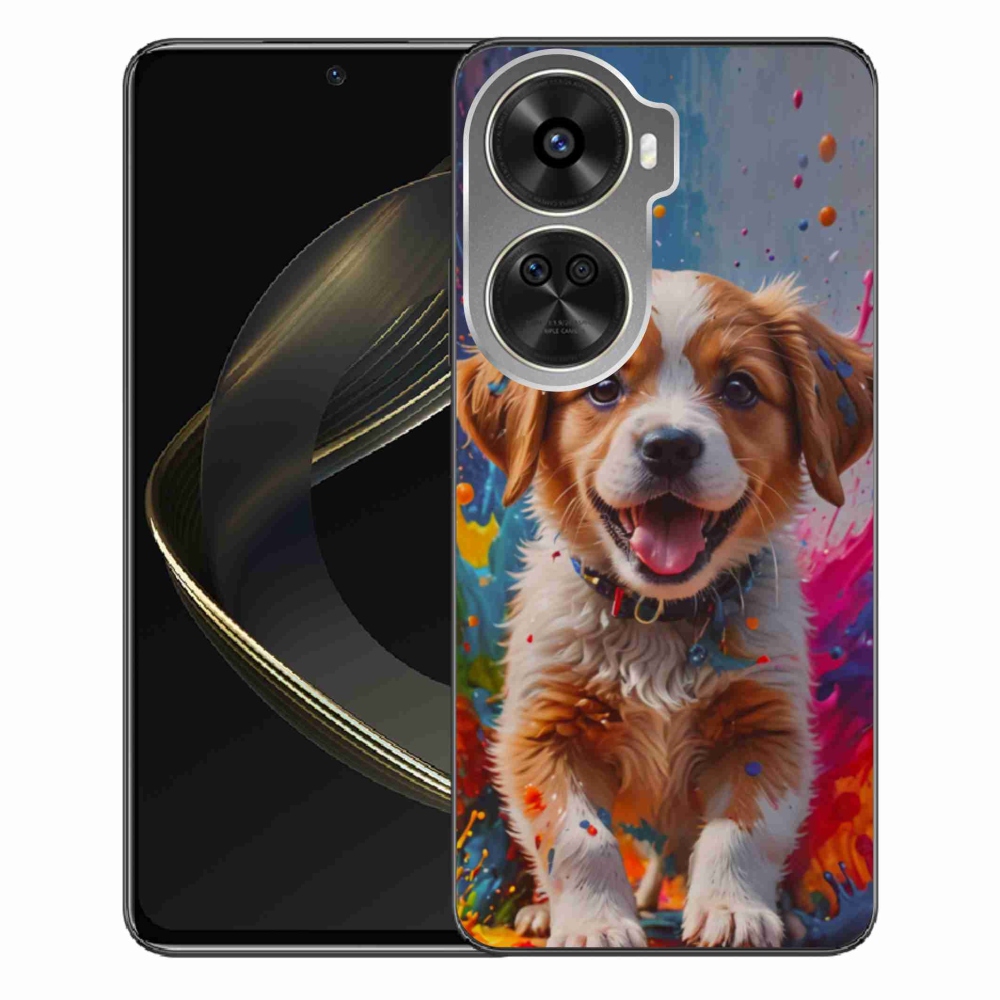 Gelový kryt mmCase na Huawei Nova 12 SE - roztomilé štěně 3