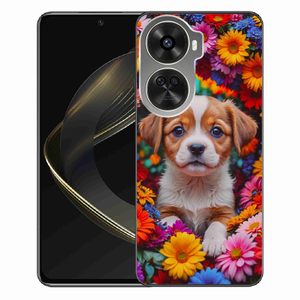 Gelový kryt mmCase na Huawei Nova 12 SE - roztomilé štěně