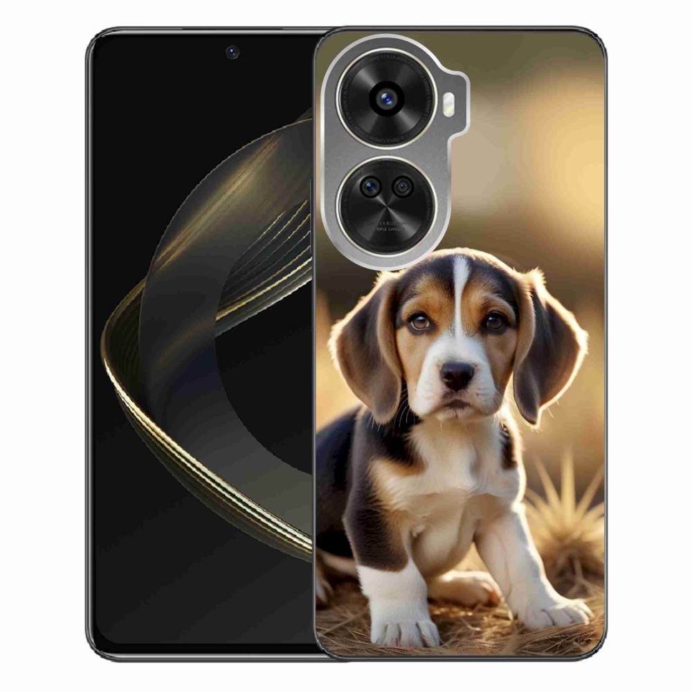 Gelový kryt mmCase na Huawei Nova 12 SE - roztomilý bígl