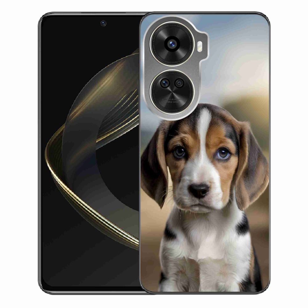 Gelový kryt mmCase na Huawei Nova 12 SE - roztomilý bígl