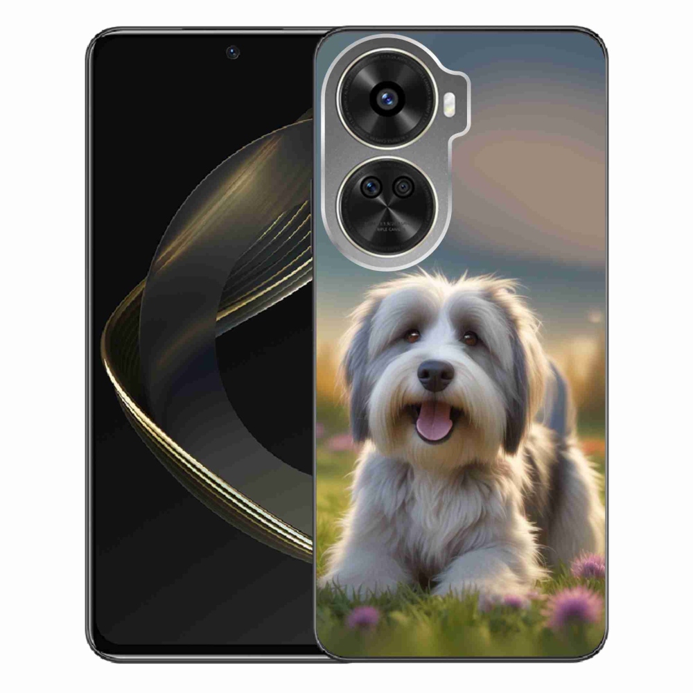 Gelový kryt mmCase na Huawei Nova 12 SE - roztomilý havanský psík