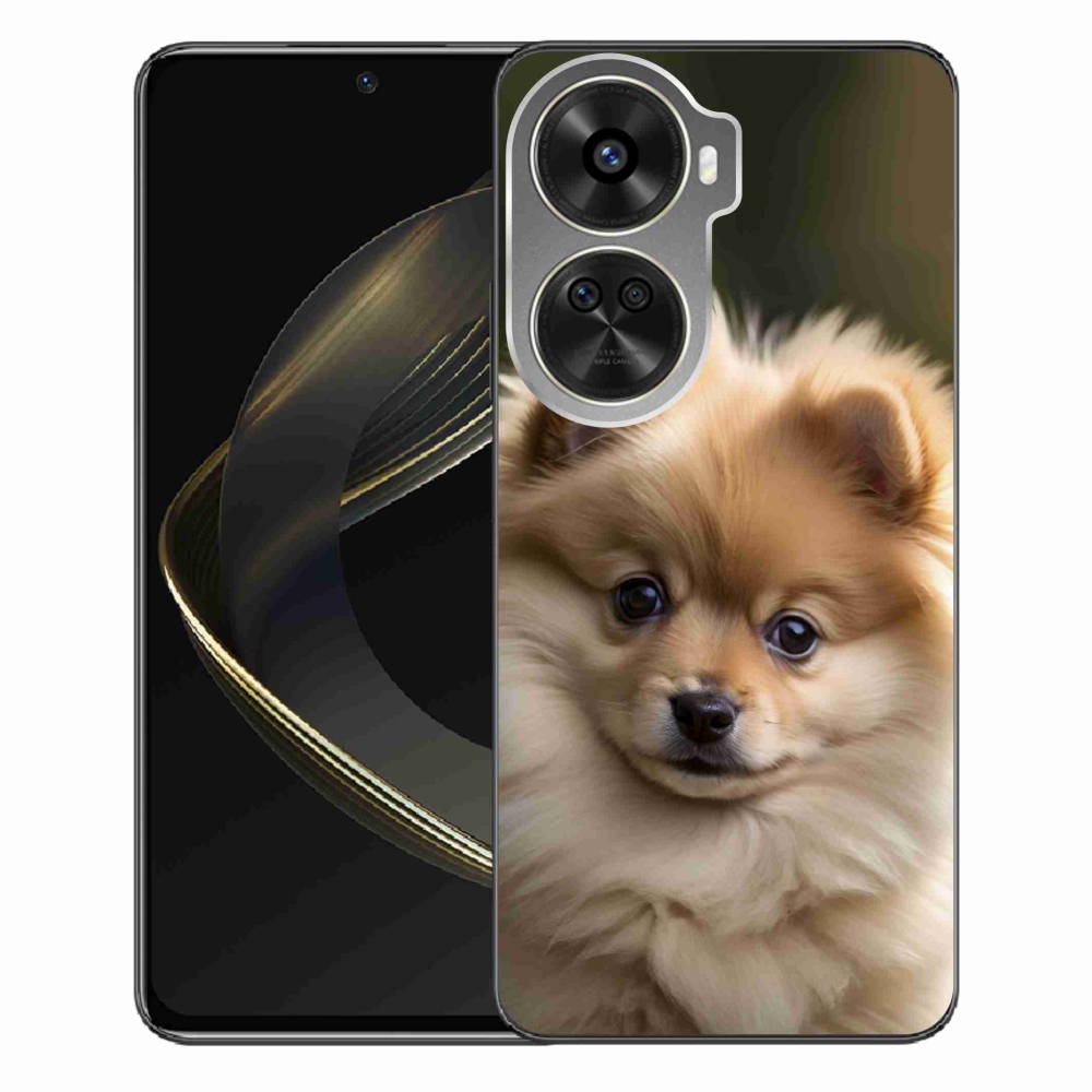 Gelový kryt mmCase na Huawei Nova 12 SE - roztomilý pomeranian 2