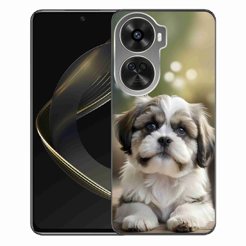 Gelový kryt mmCase na Huawei Nova 12 SE - roztomilý shih-tzu