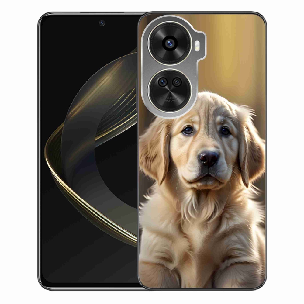Gelový kryt mmCase na Huawei Nova 12 SE - roztomilý zlatý retrívr