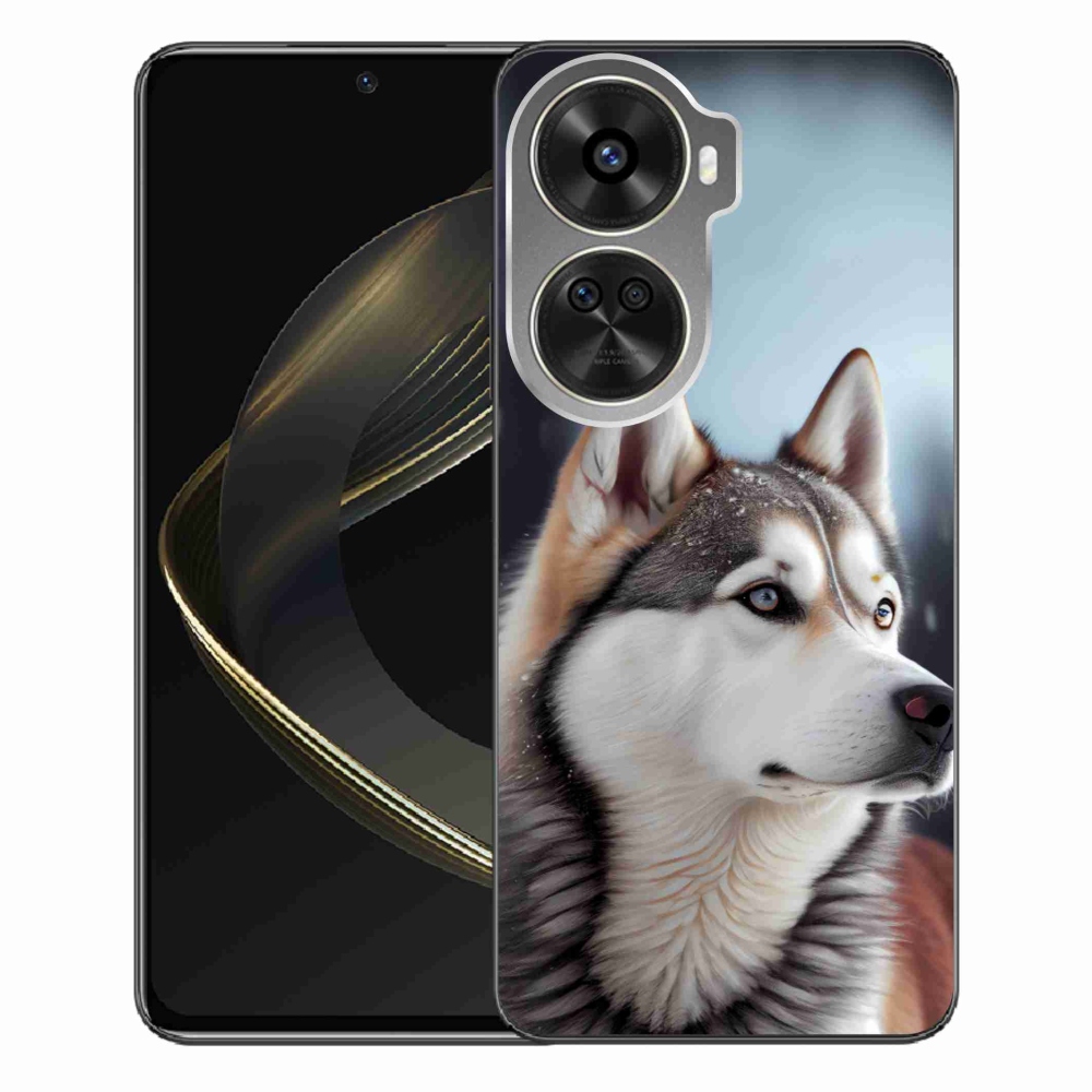 Gelový kryt mmCase na Huawei Nova 12 SE - sibiřský husky