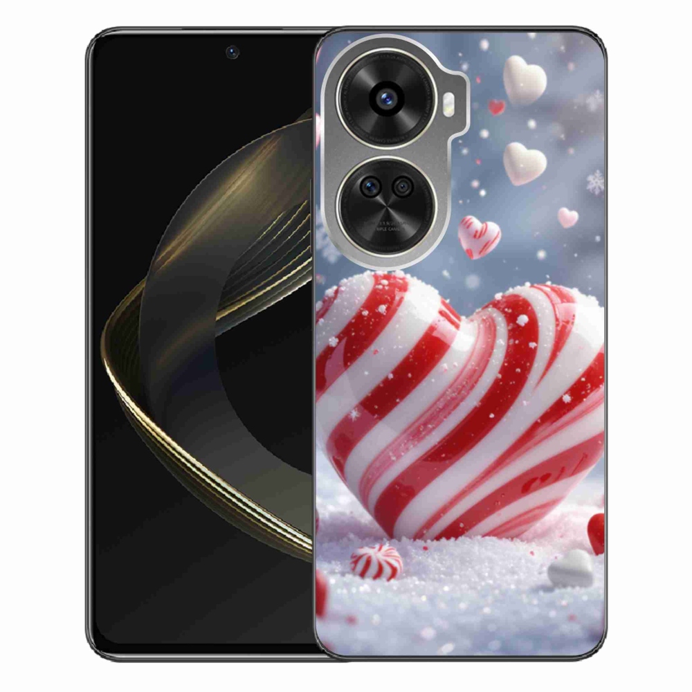 Gelový kryt mmCase na Huawei Nova 12 SE - sladké srdce