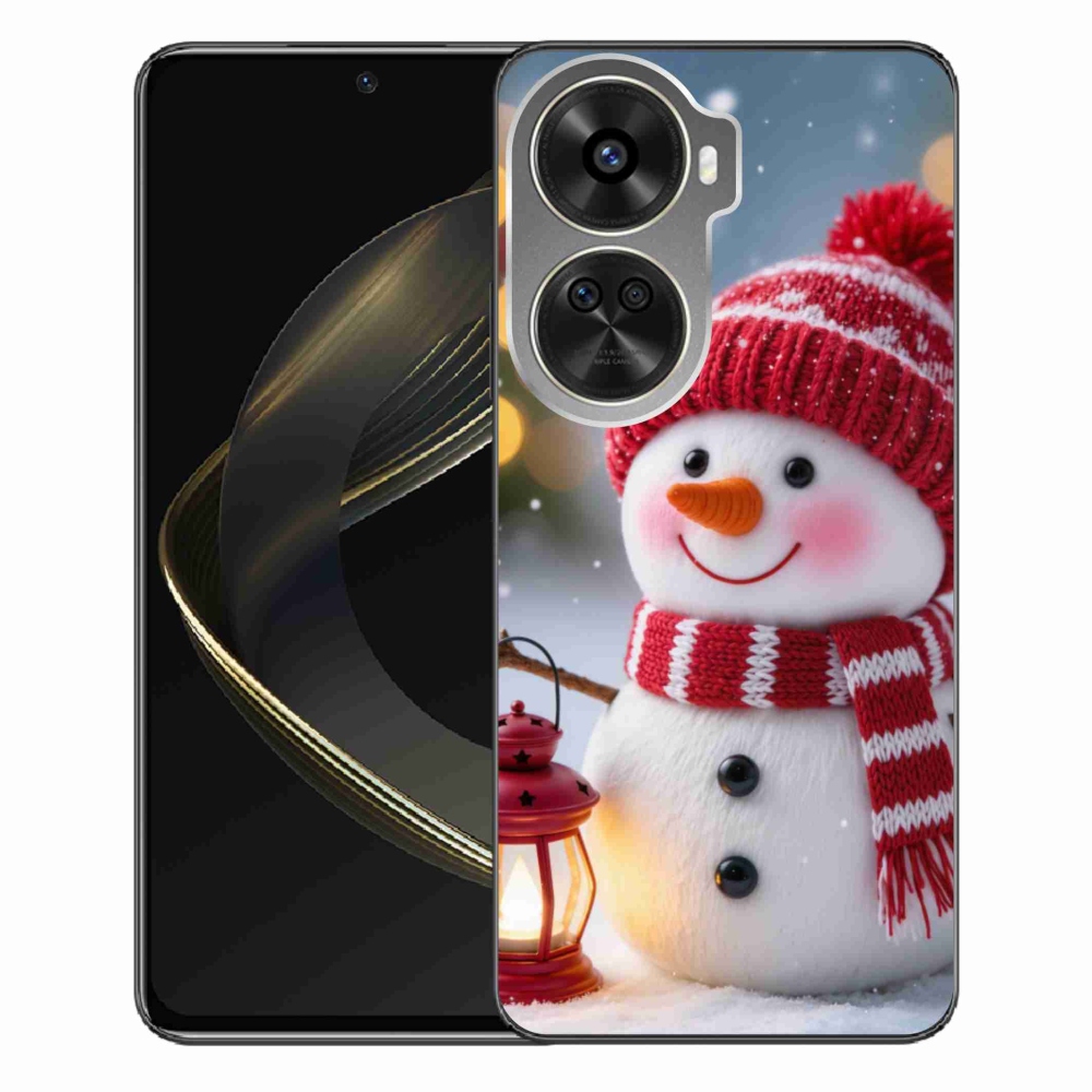 Gelový kryt mmCase na Huawei Nova 12 SE - sněhulák 2