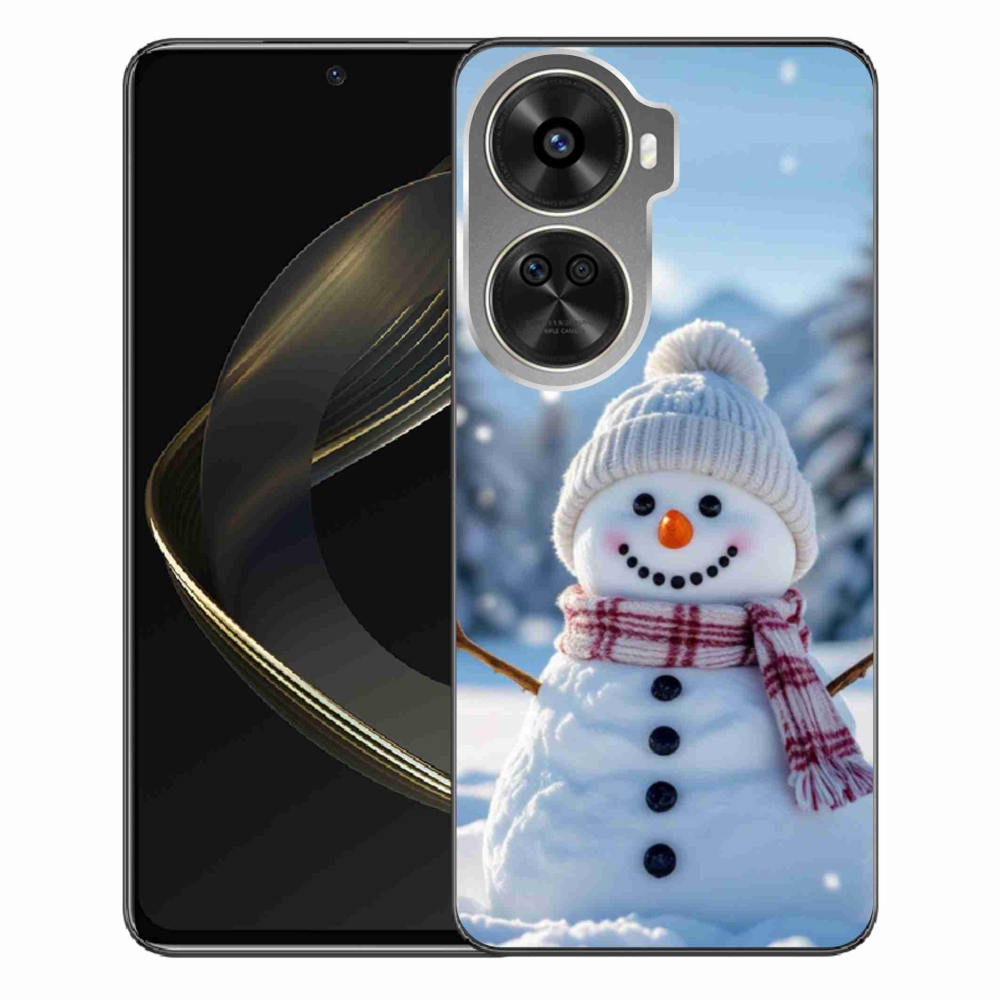 Gelový kryt mmCase na Huawei Nova 12 SE - sněhulák 3