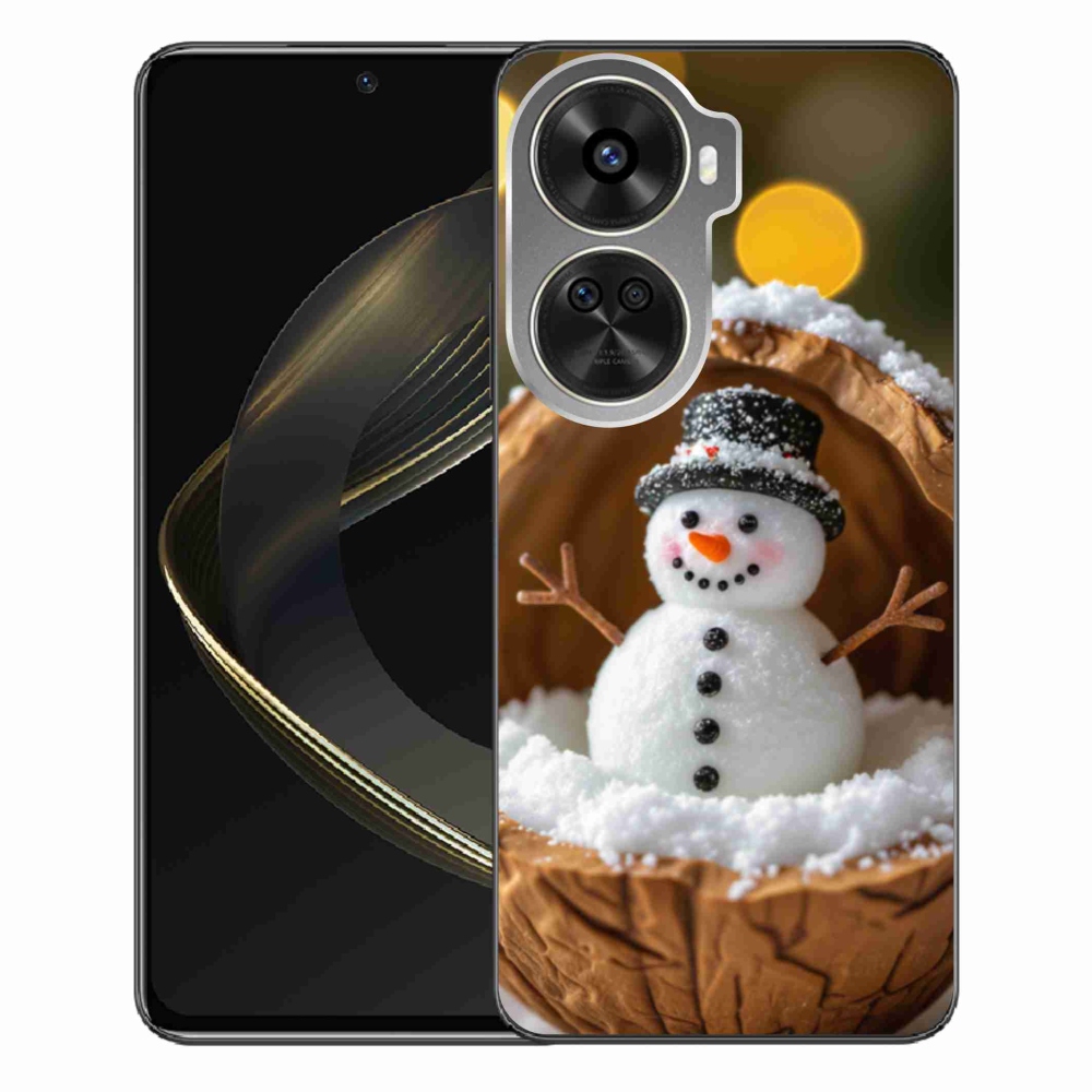 Gelový kryt mmCase na Huawei Nova 12 SE - sněhulák 4