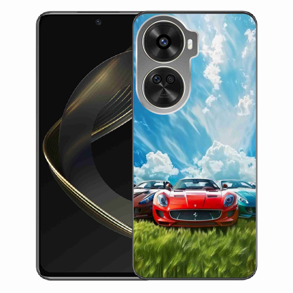 Gelový kryt mmCase na Huawei Nova 12 SE - sportovní vozy