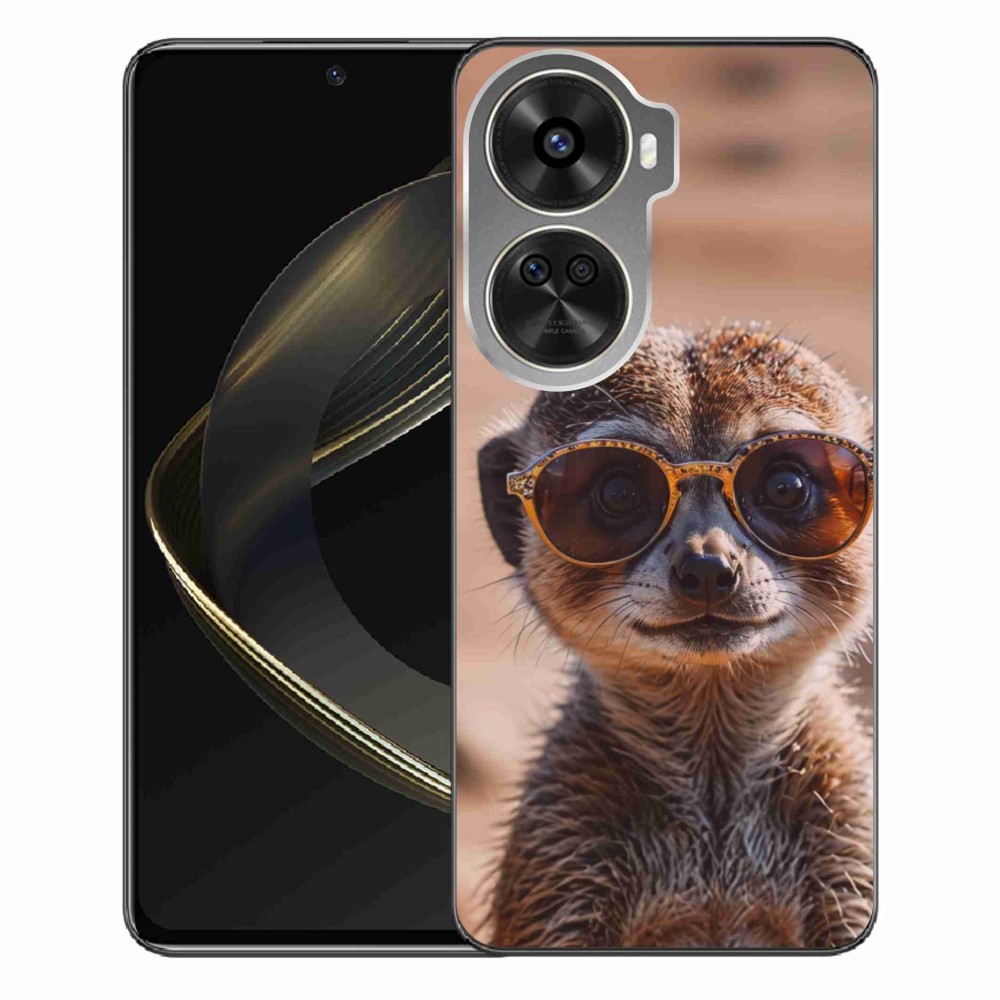 Gelový kryt mmCase na Huawei Nova 12 SE - stylová surikata