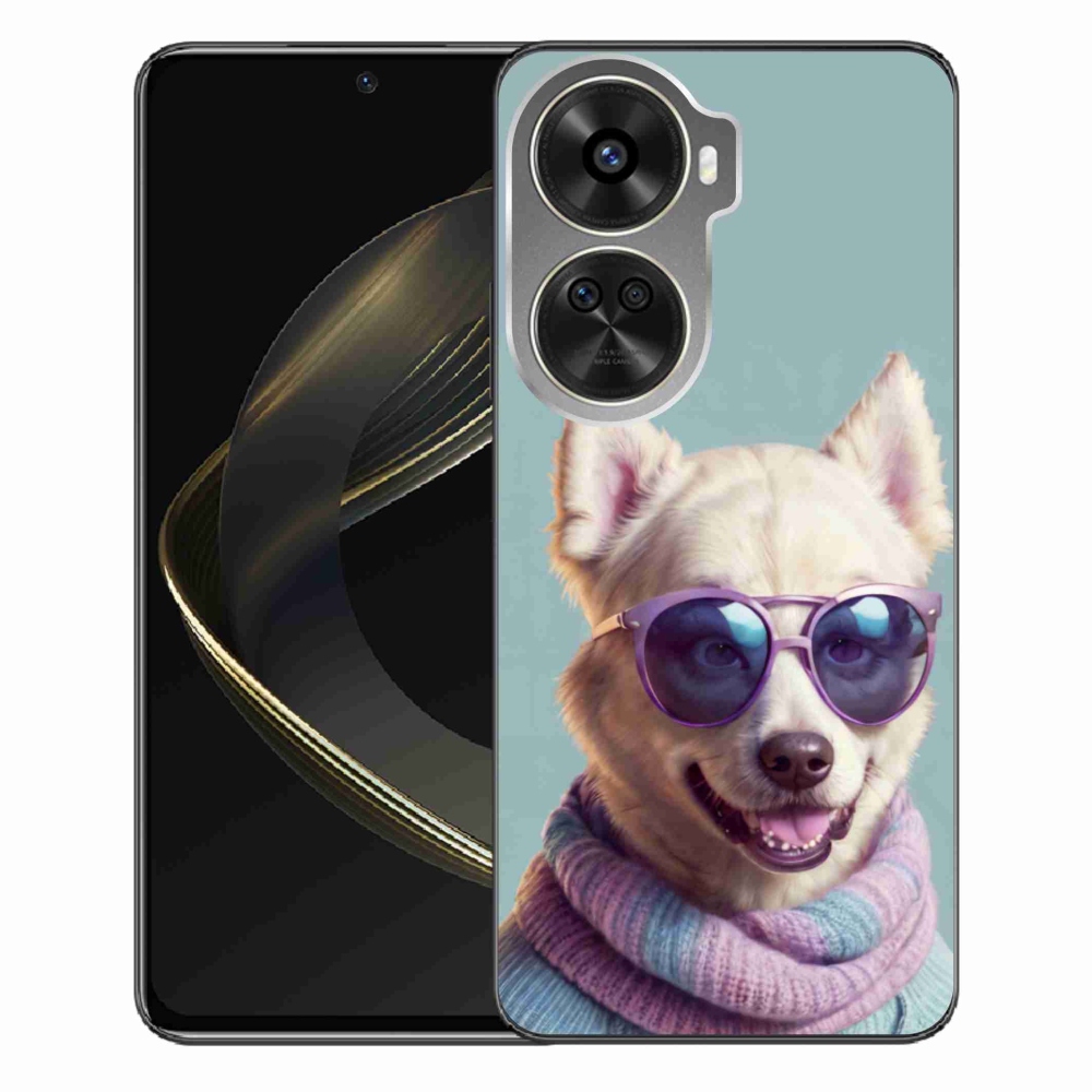 Gelový kryt mmCase na Huawei Nova 12 SE - stylový německý špic