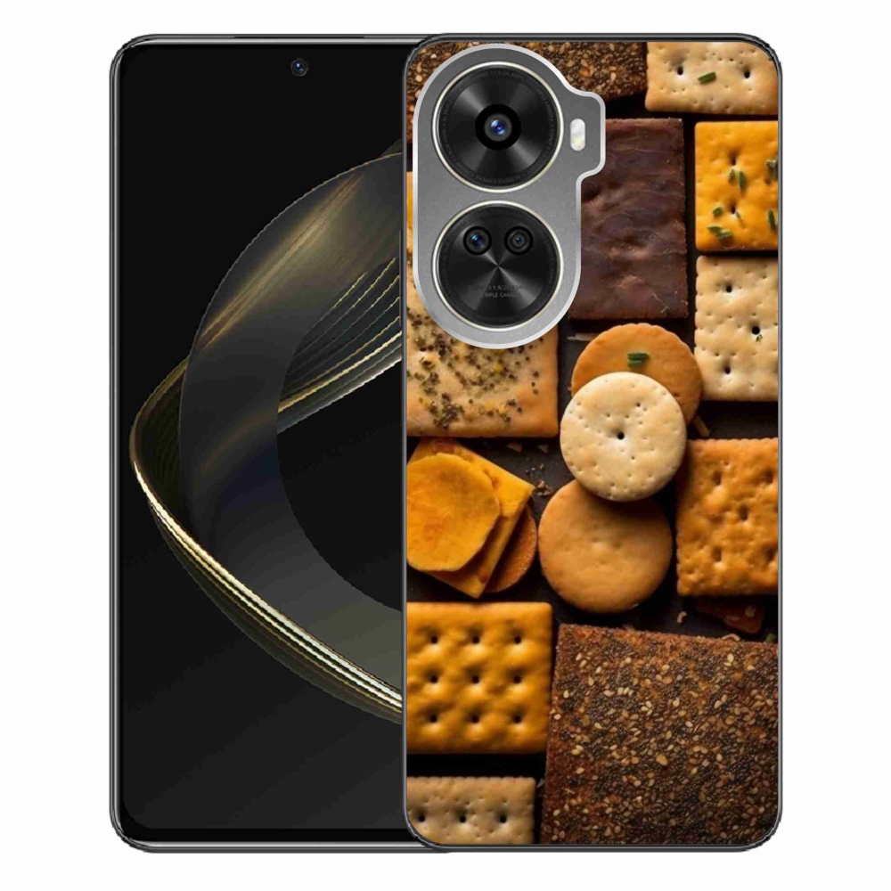 Gelový kryt mmCase na Huawei Nova 12 SE - sušenky