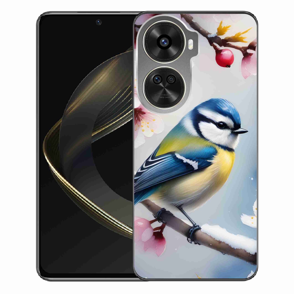 Gelový kryt mmCase na Huawei Nova 12 SE - sýkorka