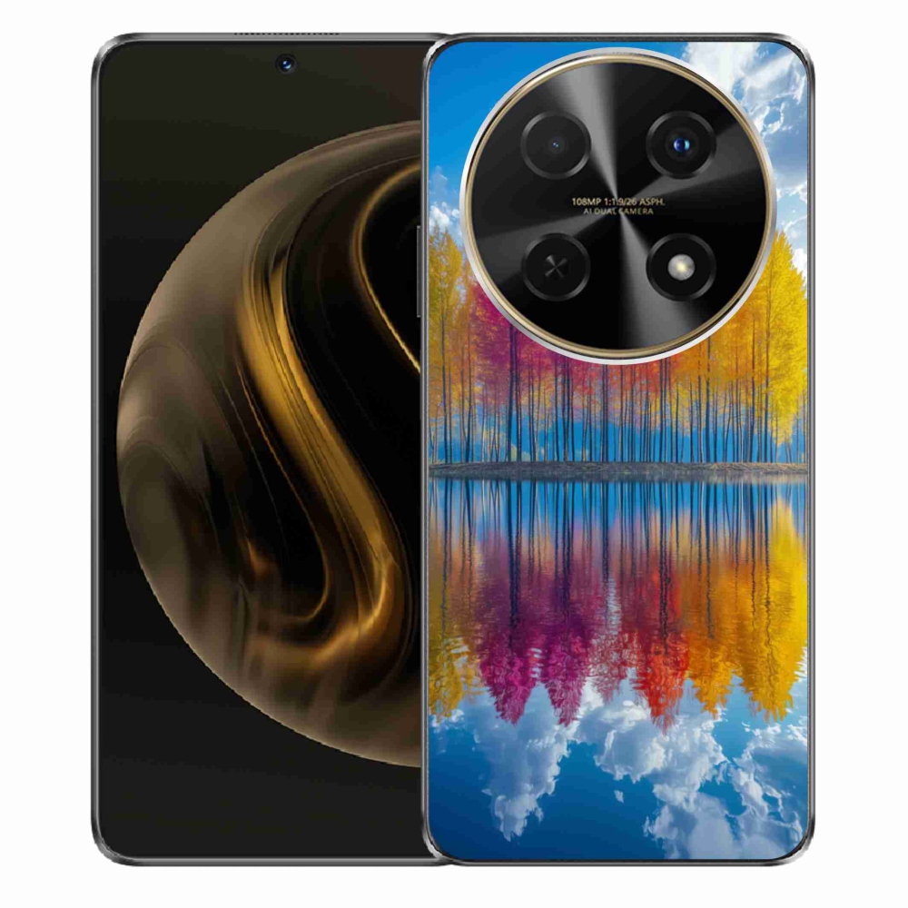 Gelový kryt mmCase na Huawei Nova 12i - barevné stromy
