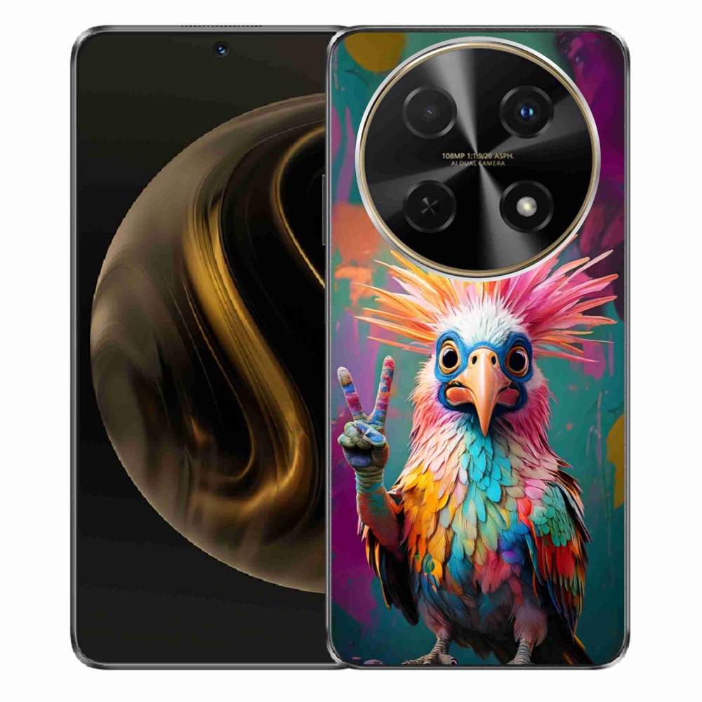 Gelový kryt mmCase na Huawei Nova 12i - barevný rebel