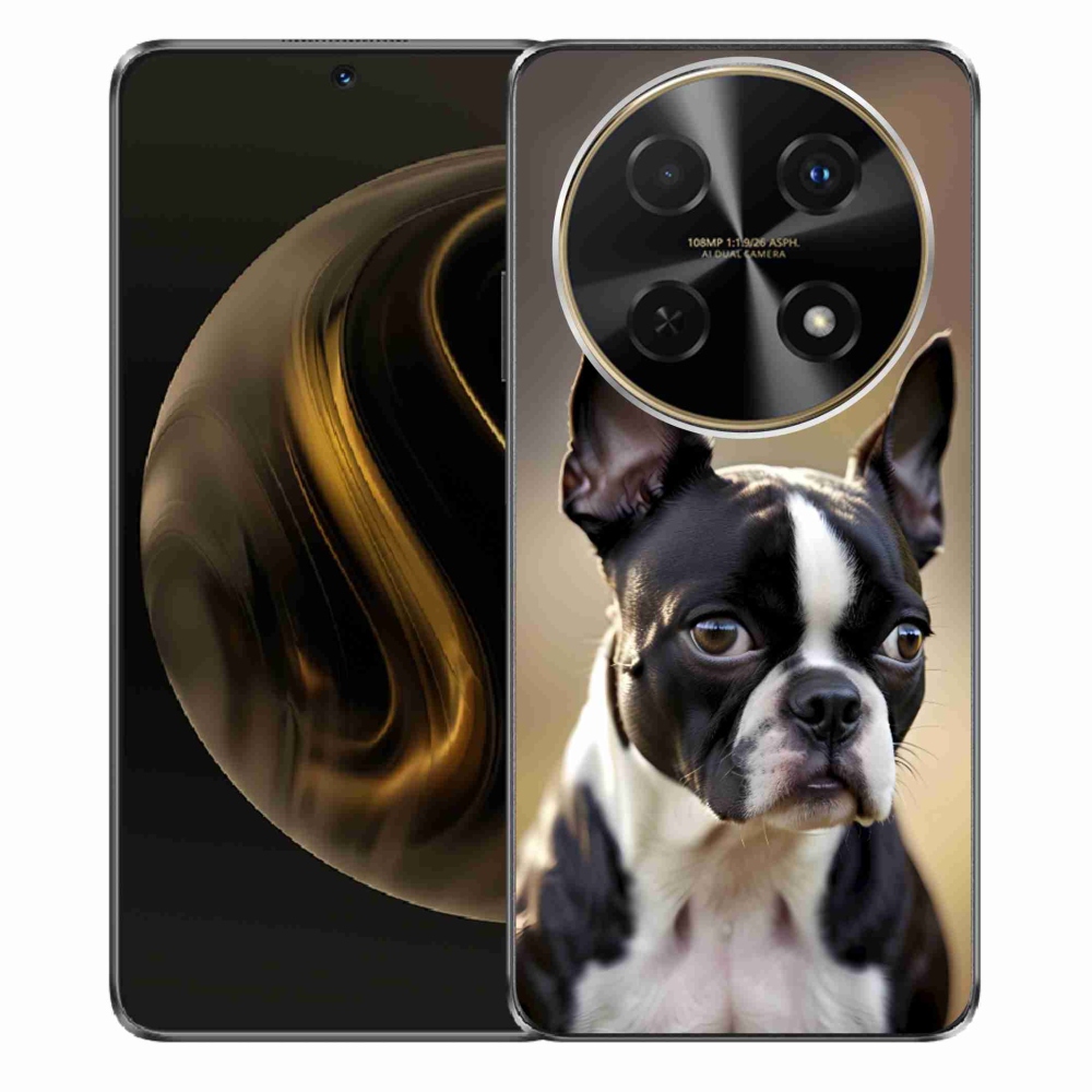 Gelový kryt mmCase na Huawei Nova 12i - bostonský teriér