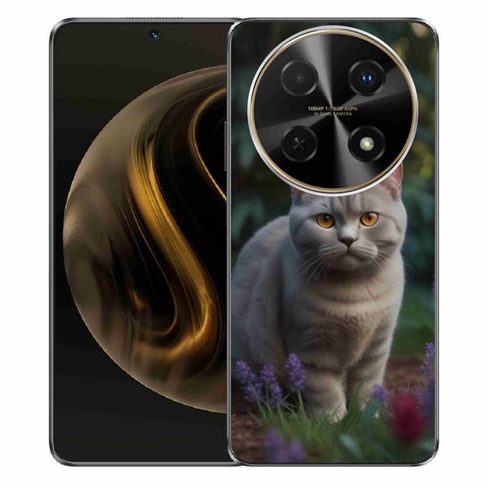 Gelový kryt mmCase na Huawei Nova 12i - britská kočka