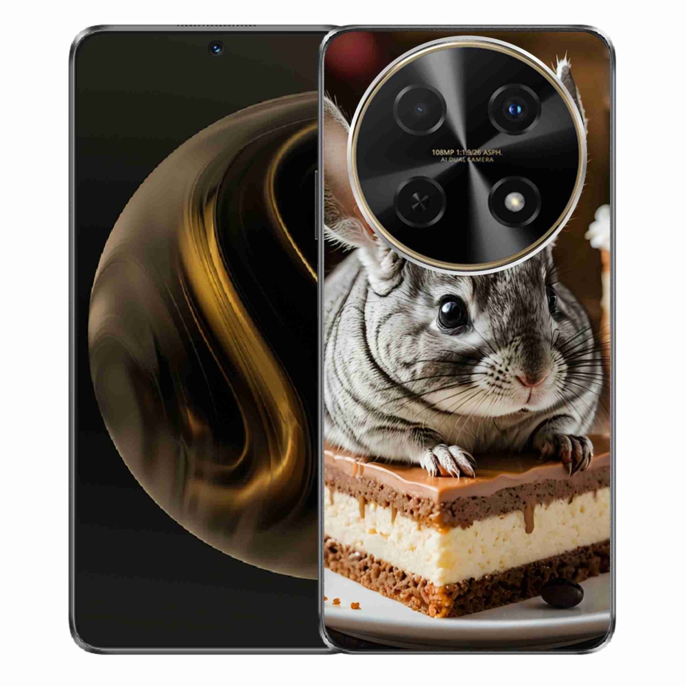 Gelový kryt mmCase na Huawei Nova 12i - činčila
