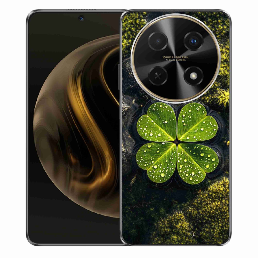 Gelový kryt mmCase na Huawei Nova 12i - čtyřlístek