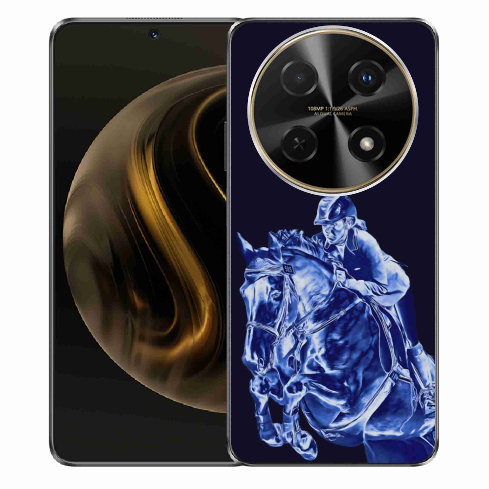 Gelový kryt mmCase na Huawei Nova 12i - dostihový kůň