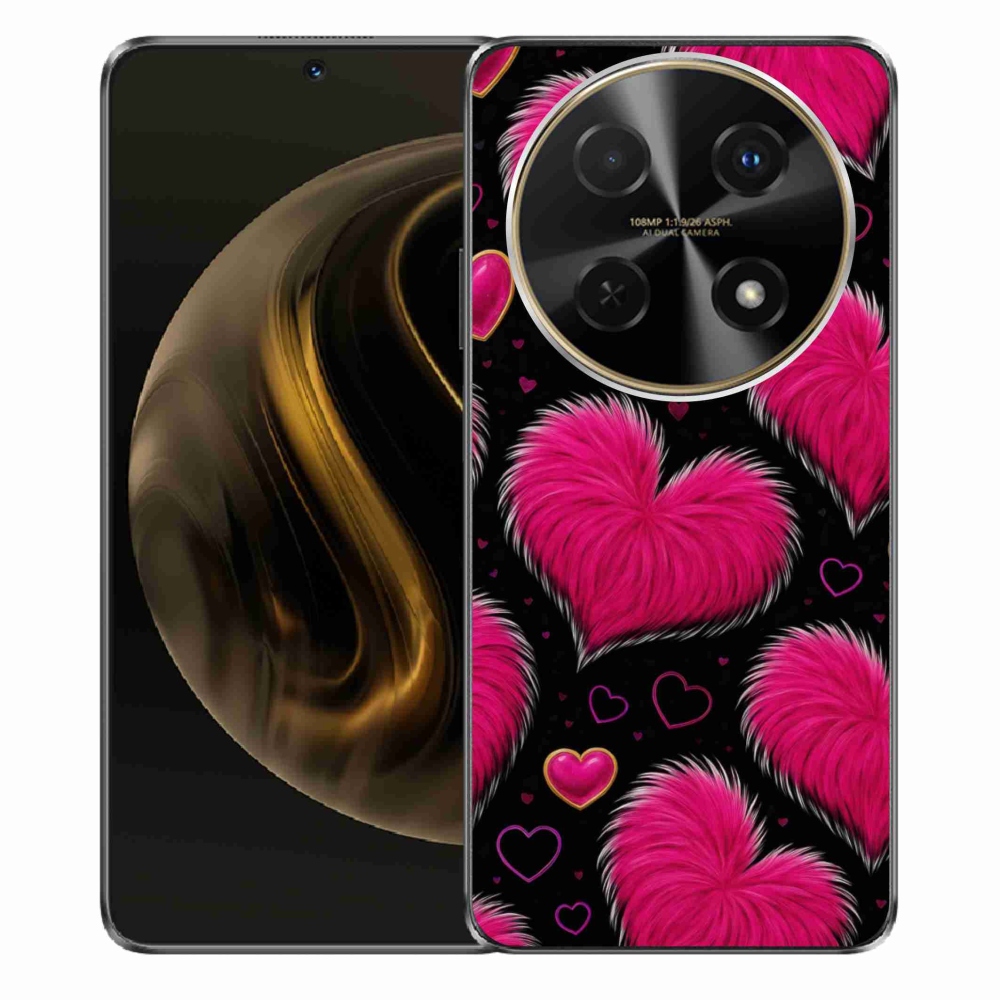 Gelový kryt mmCase na Huawei Nova 12i - hebká srdce