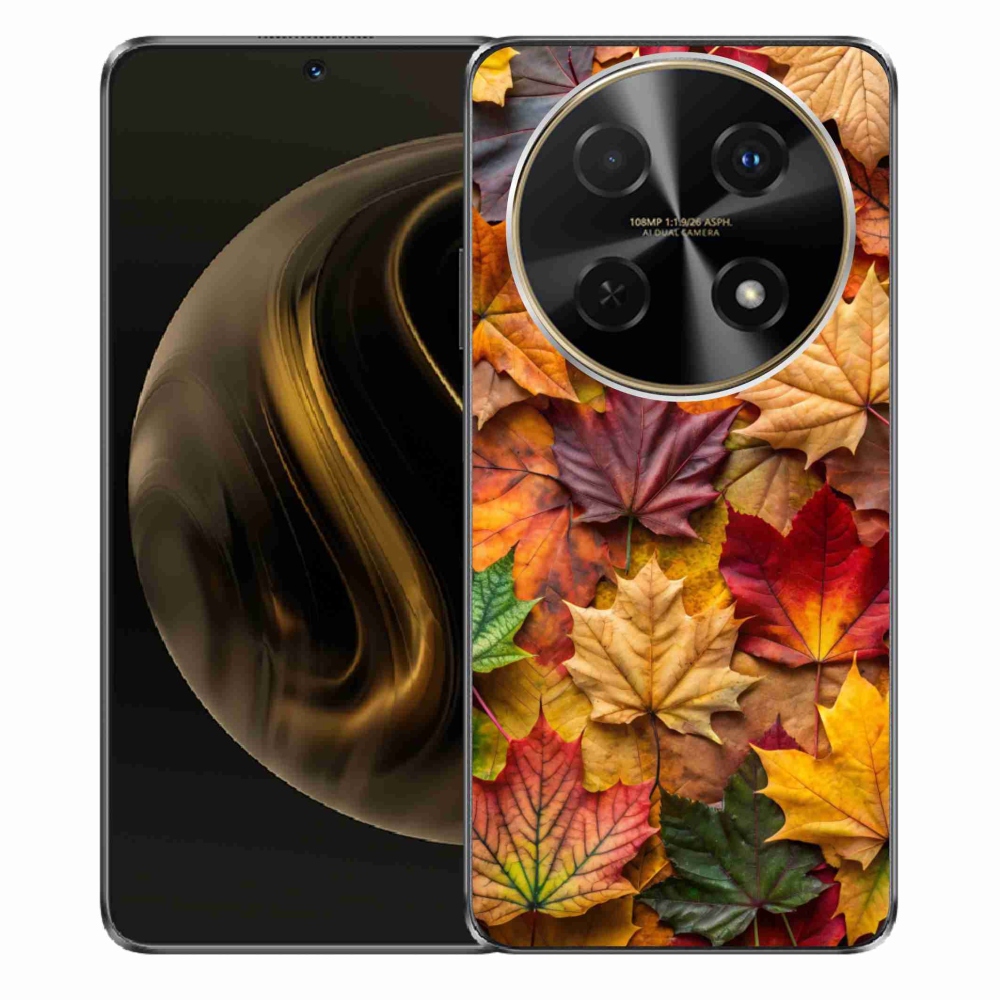 Gelový kryt mmCase na Huawei Nova 12i - javorové listy 2