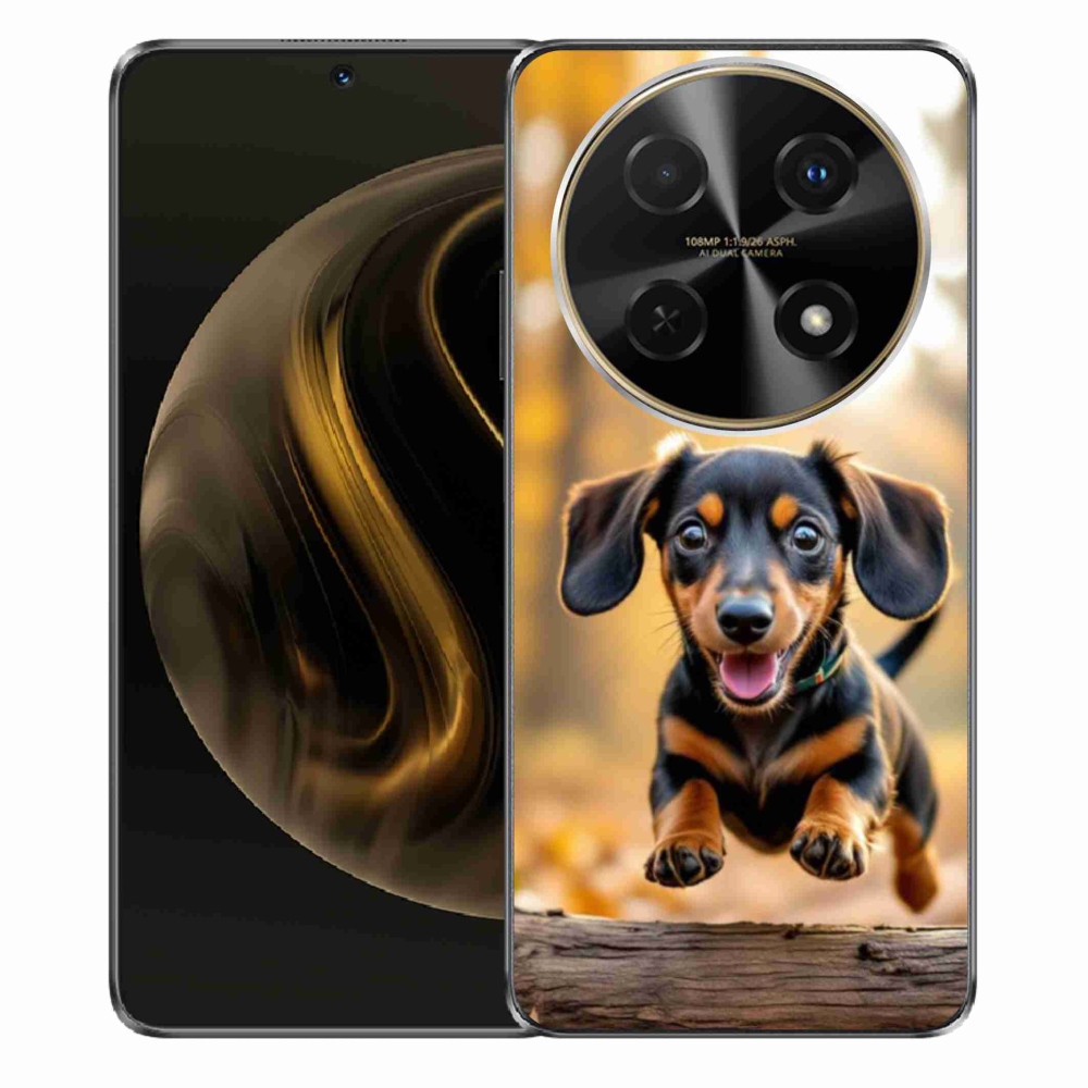 Gelový kryt mmCase na Huawei Nova 12i - jezevčík 2