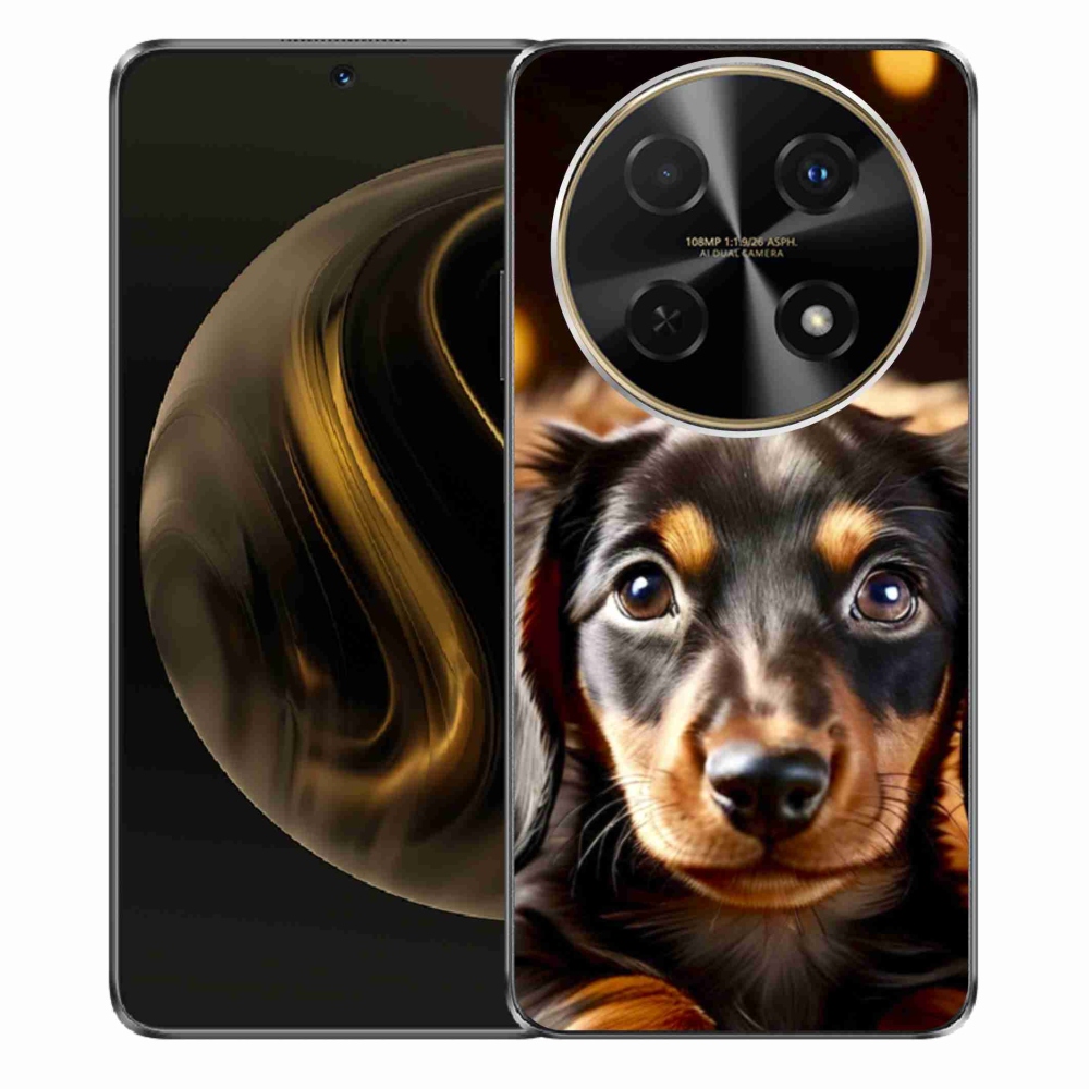 Gelový kryt mmCase na Huawei Nova 12i - jezevčík